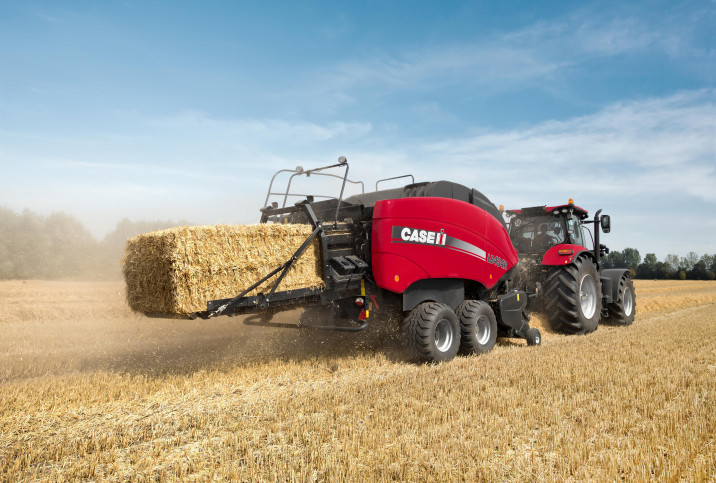 CASE IH stačiakampių ryšulių presai